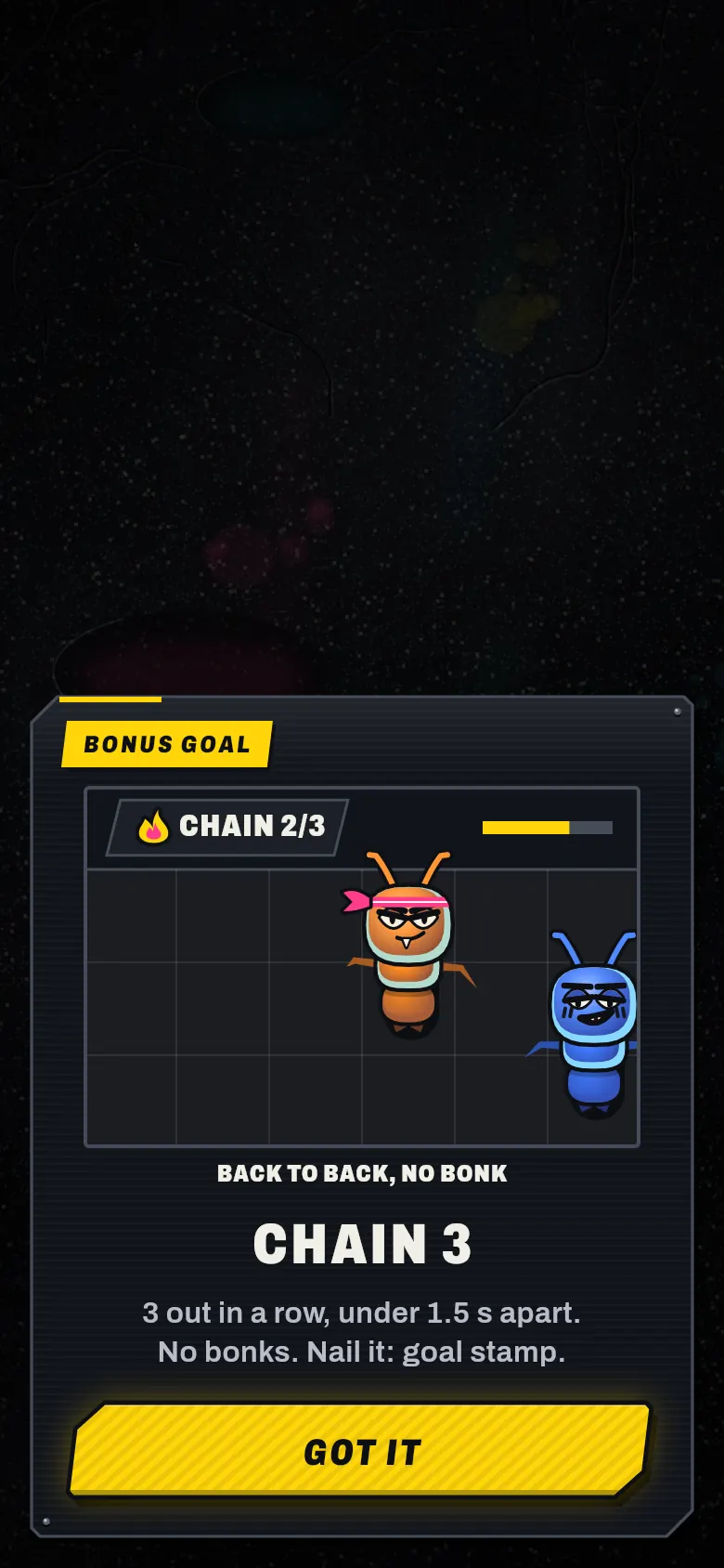 Bonus goal explainer: chain 3